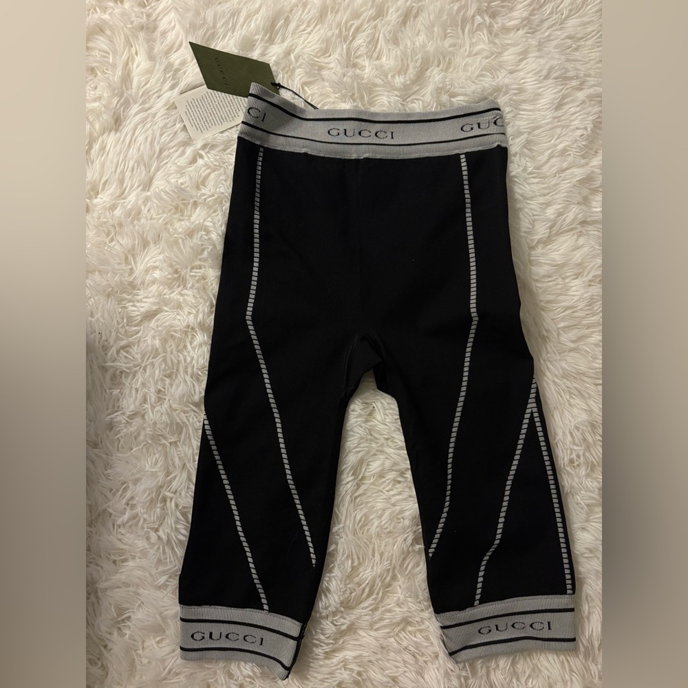 Gucci Black and Gray Apparel